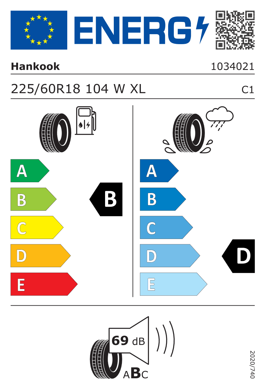 Märgis — Hankook Ion ST AS Suv (IH61A) 225/60 R18 104W