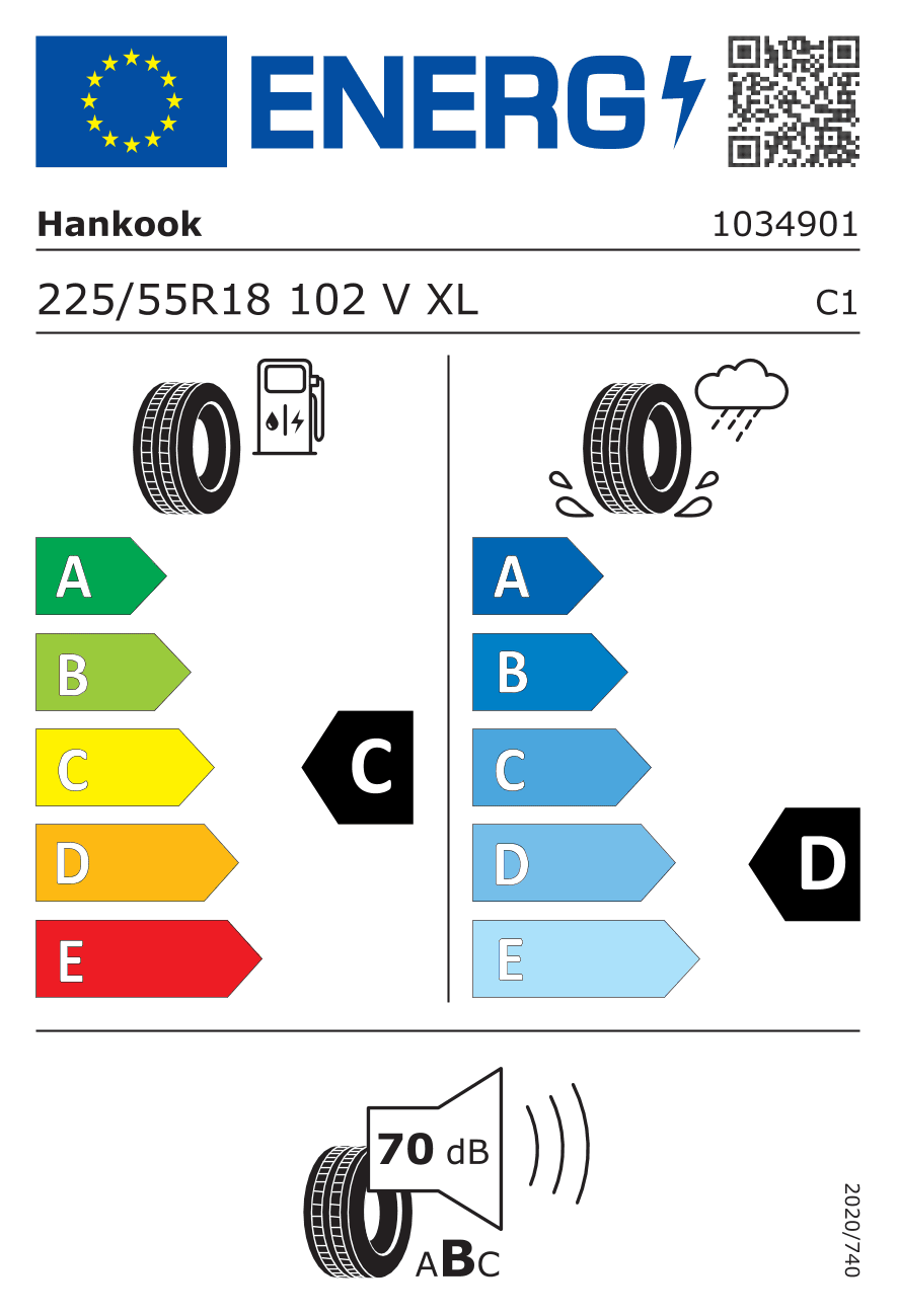 Märgis — Hankook Dynapro Hpx (RA43) 225/55 R18 102V
