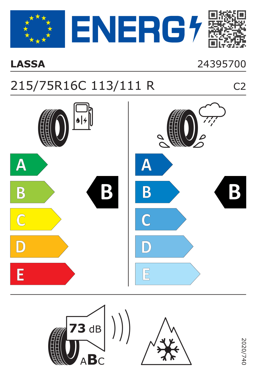 Label — Lassa Wintus 3 215/75 R16C 113/111R