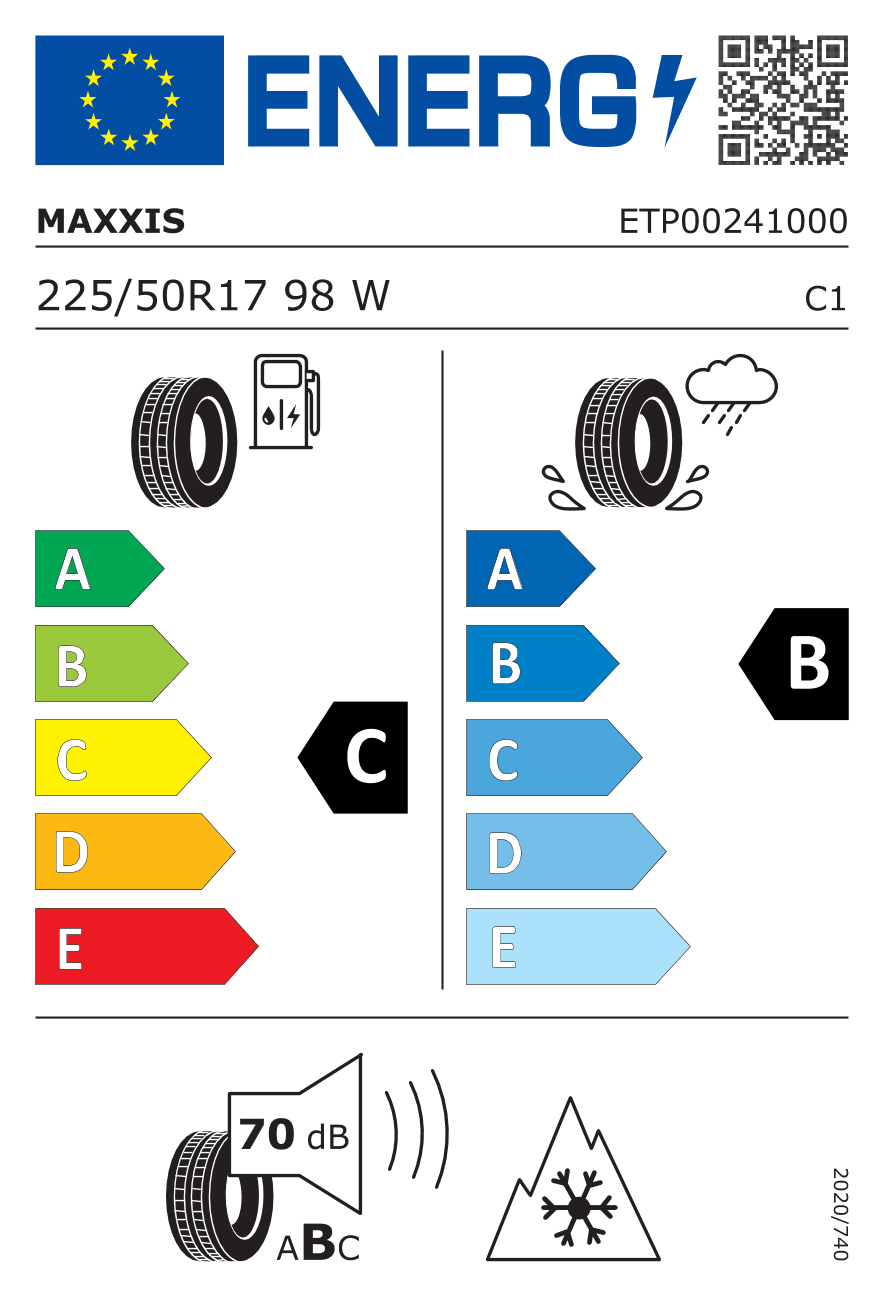 Märgis — Maxxis Allseason AP3 225/50 R17 98W