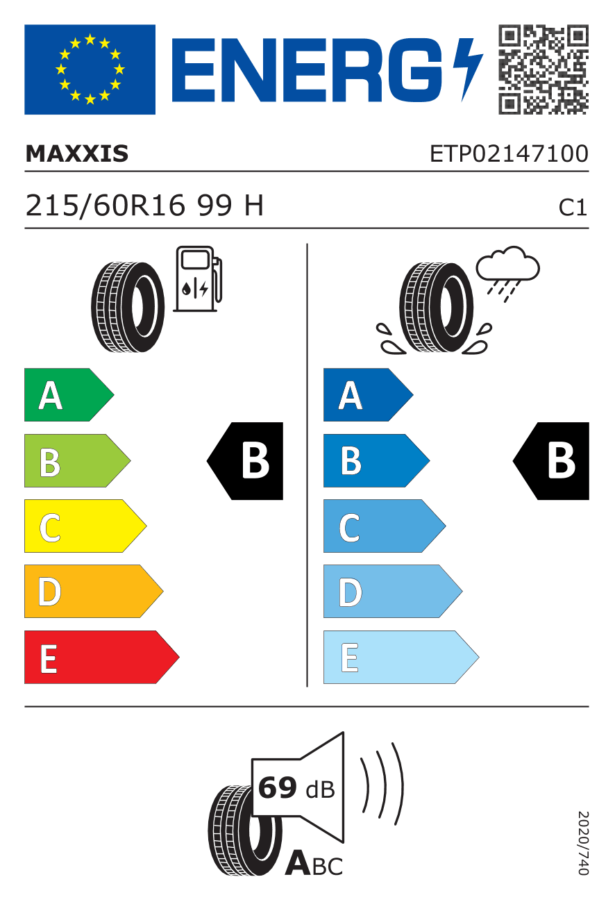 Märgis — Maxxis Mecotra 3 ME3 215/60 R16 99H
