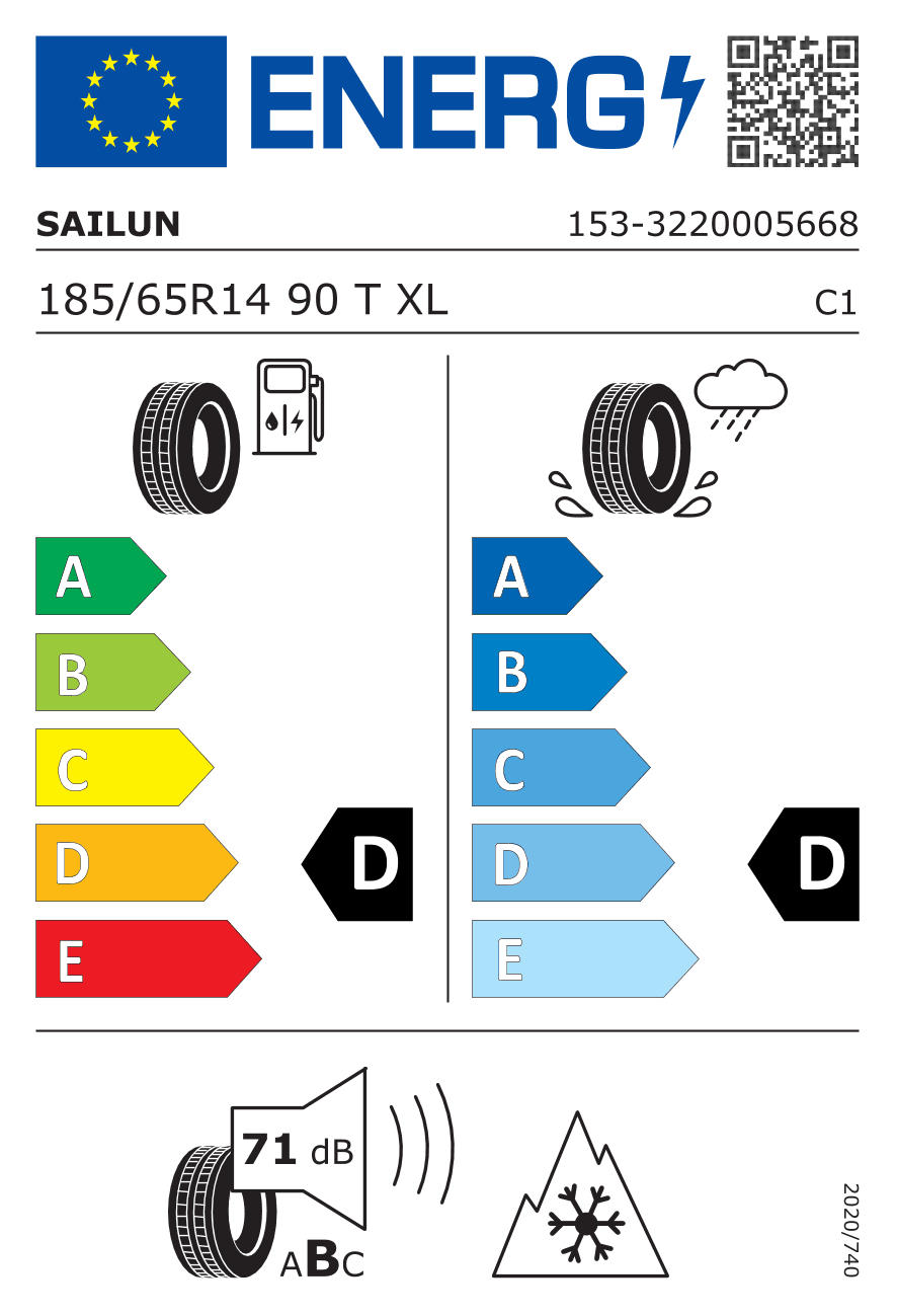 Märgis — Sailun Ice Blazer WST3 185/65 R14 90T