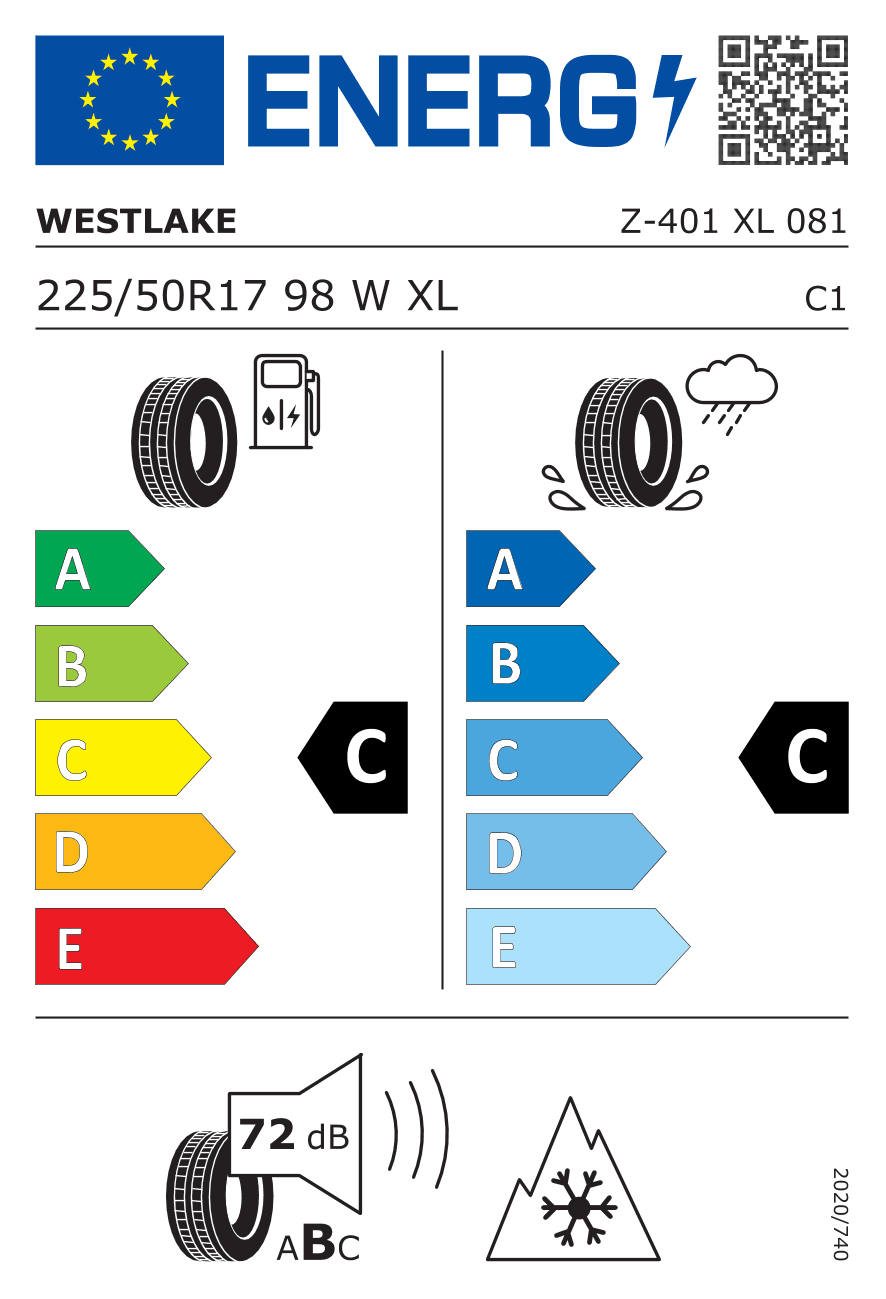 Märgis — Westlake Z-401 225/50 R17 98W