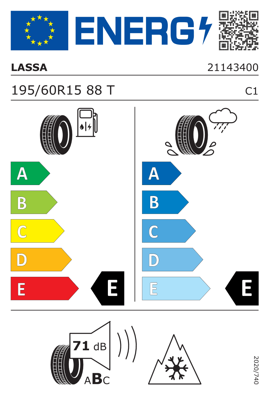 Märgis — Lassa Iceways 2 195/60 R15 88T