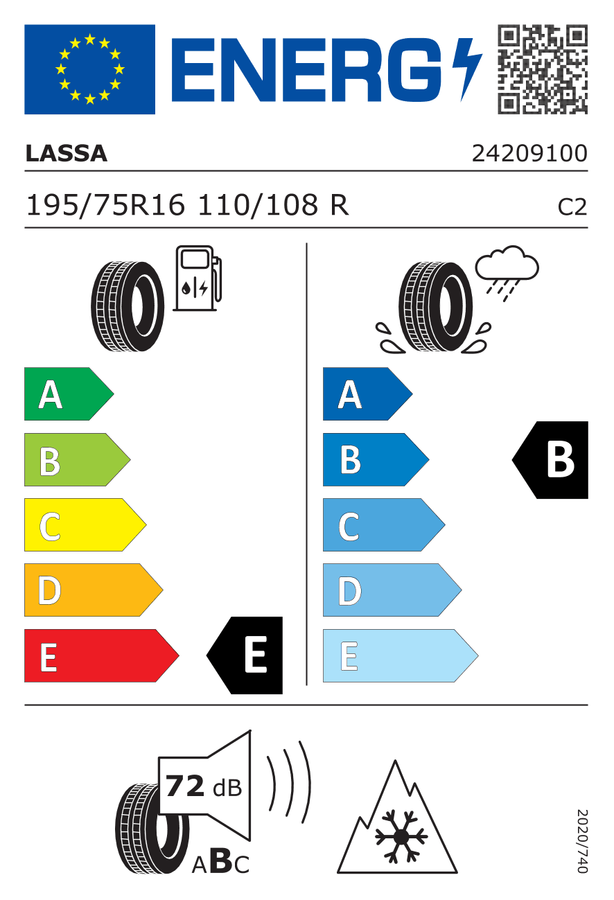 Märgis — Lassa Multiways-C 195/75 R16C 110/108R
