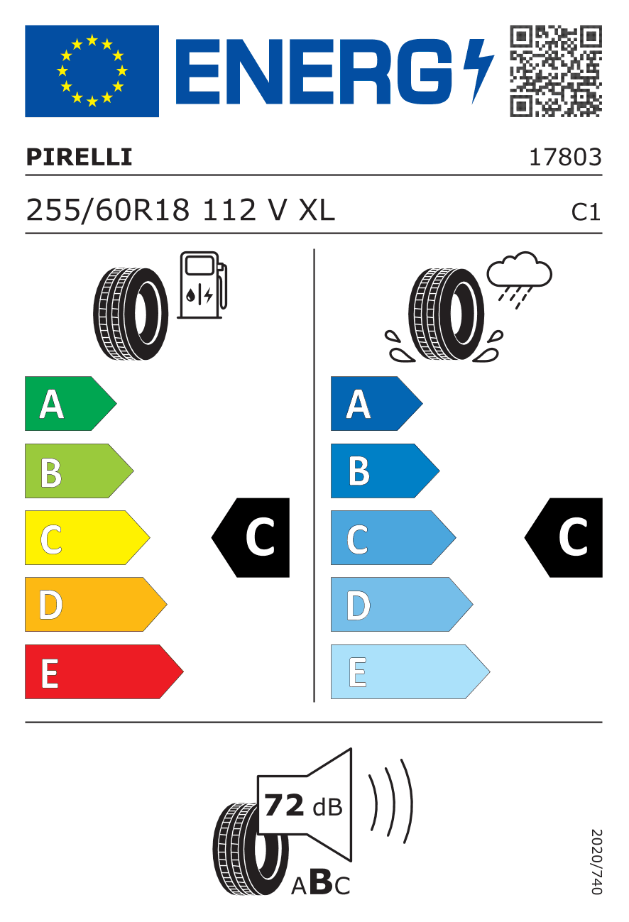 Märgis — Pirelli Scorpion Zero 255/60 R18 112V