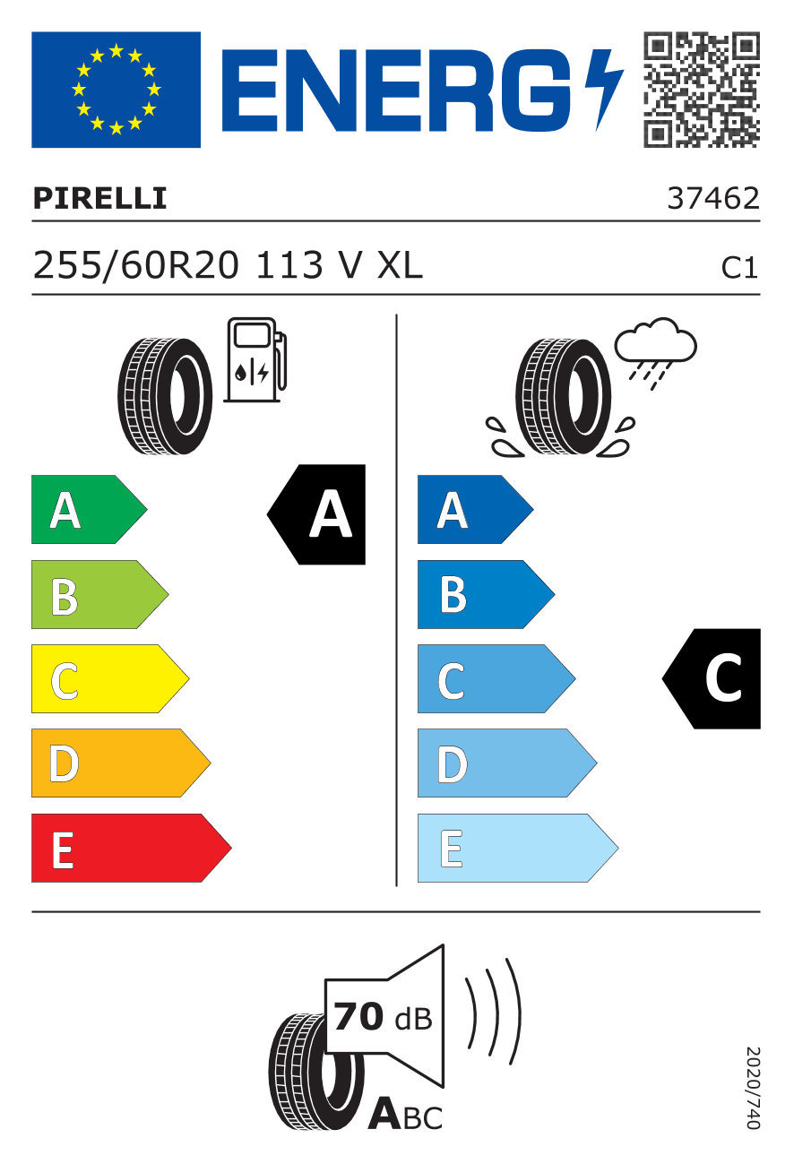 Märgis — Pirelli Scorpion Zero All Season 255/60 R20 113V