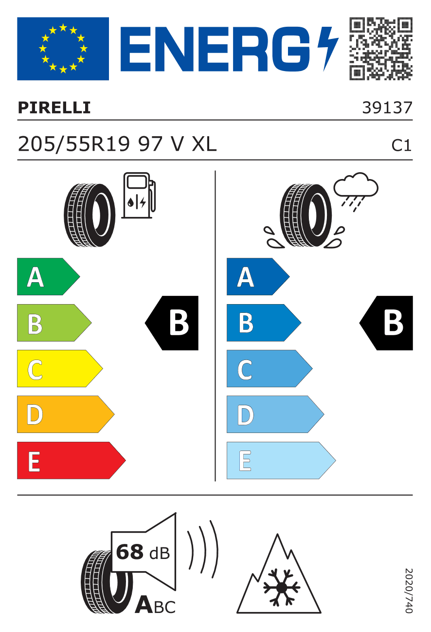Märgis — Pirelli Cinturato All Season SF 2 205/55 R19 97V