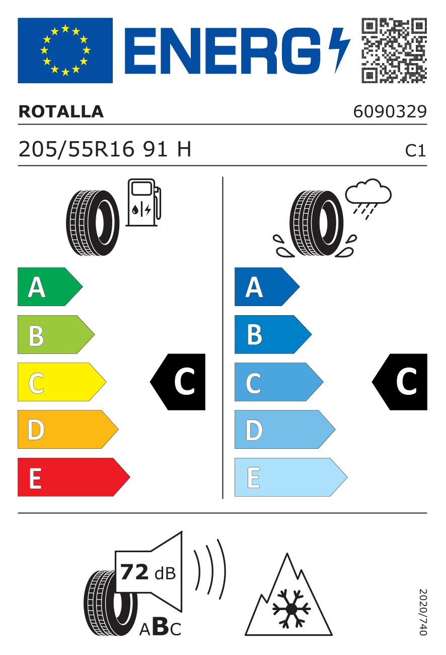 Märgis — Rotalla S210 205/55 R16 91H