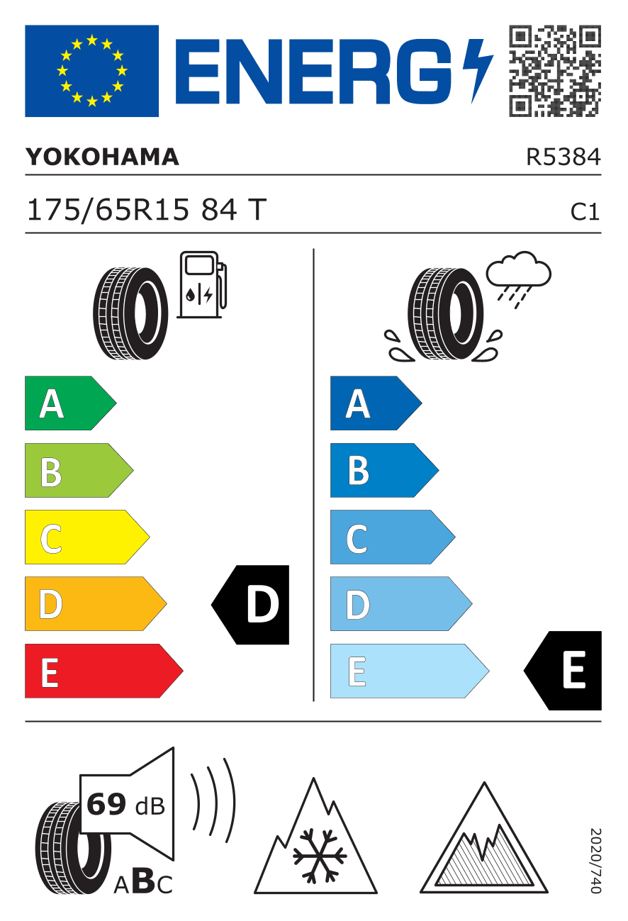 Märgis — Yokohama Ice Guard (IG53) 175/65 R15 84T