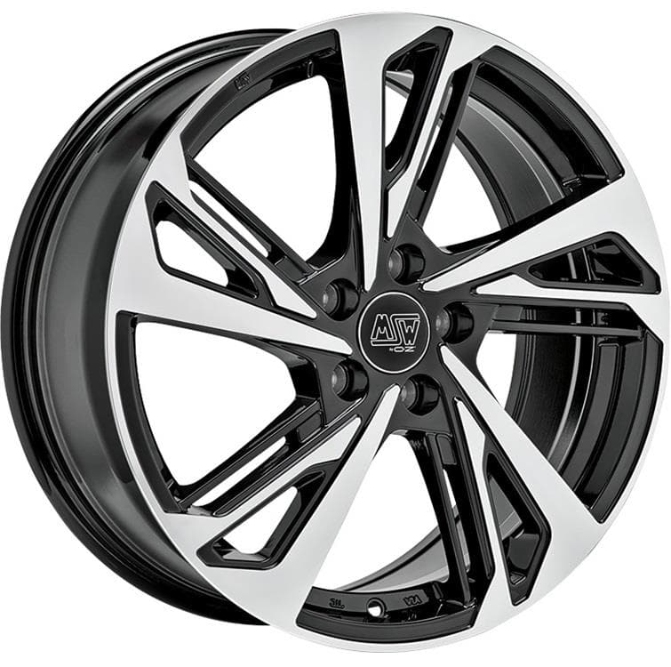 MSW 60 Gloss Black Full Polished 7.5x17