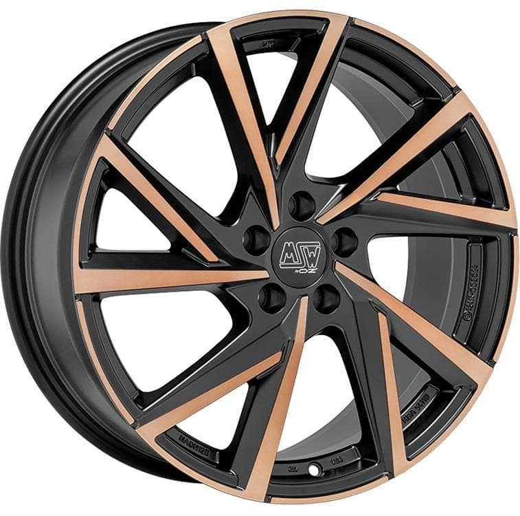 MSW 80-5 Matt Black Copper Fp 8x18