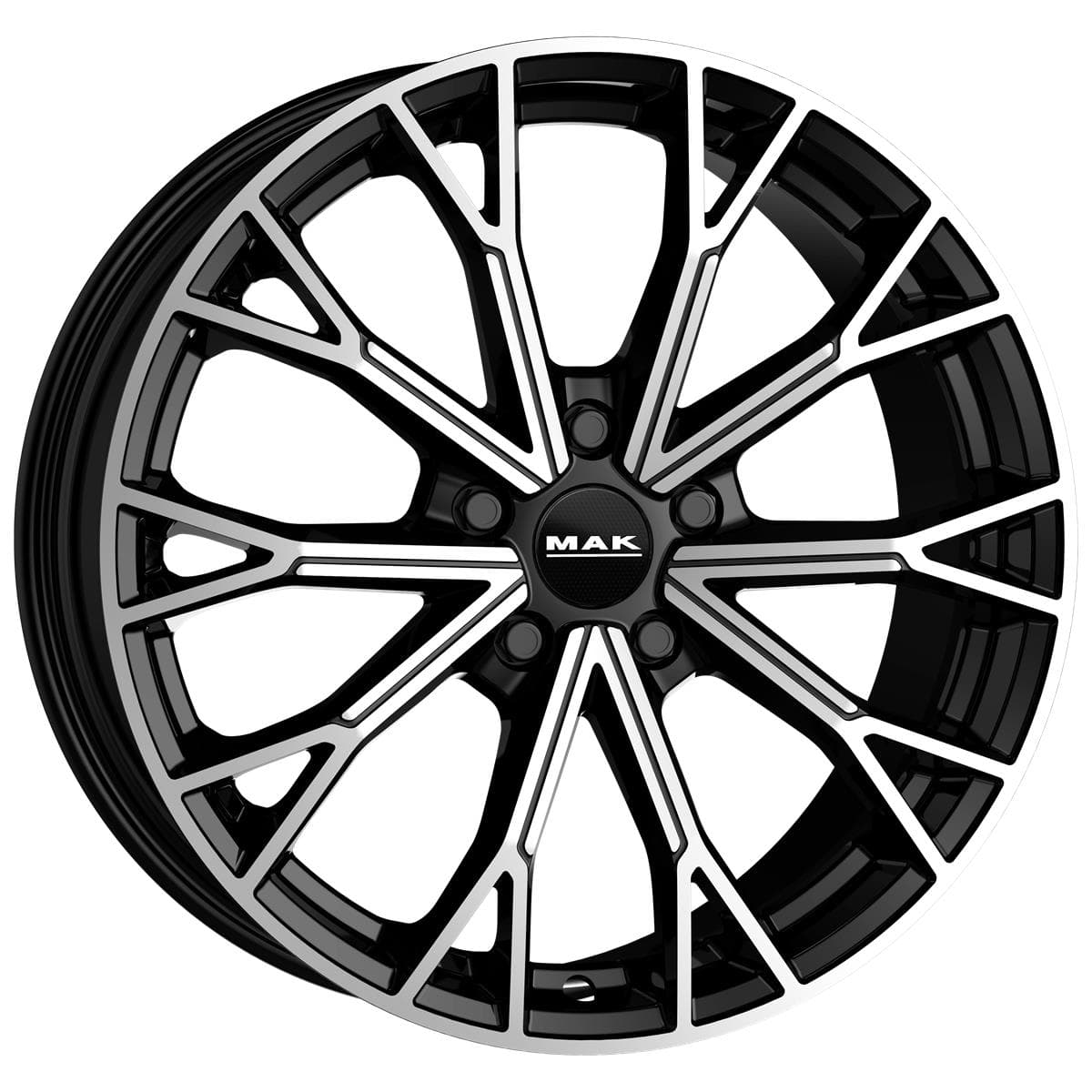 MAK Asphalt Black Mirror 8x18