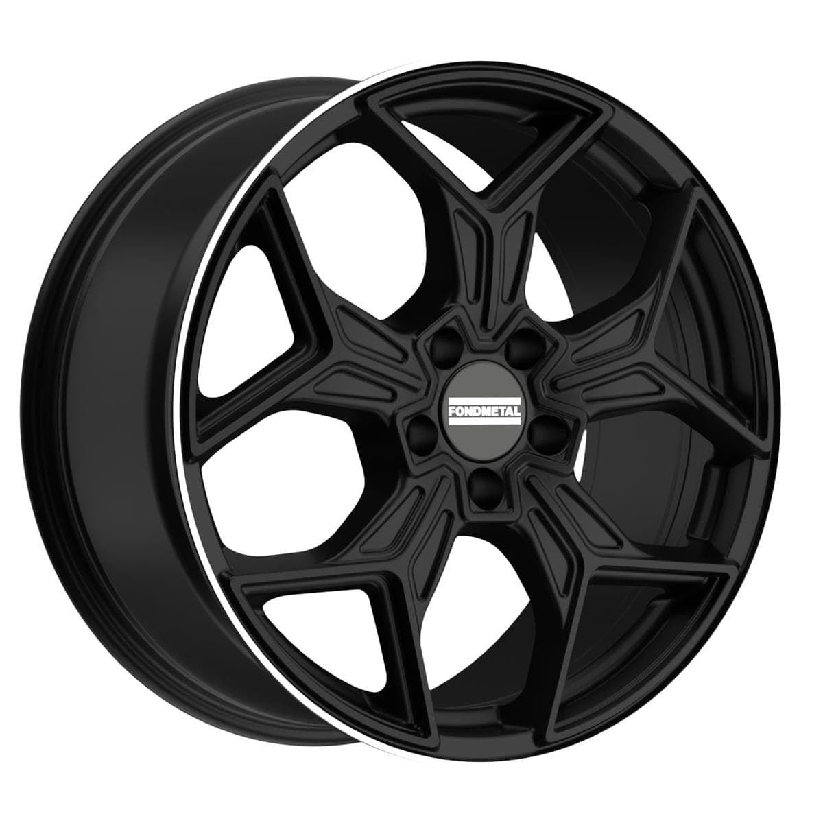 Fondmetal Taranis Matt Black Machined Lip 8x19