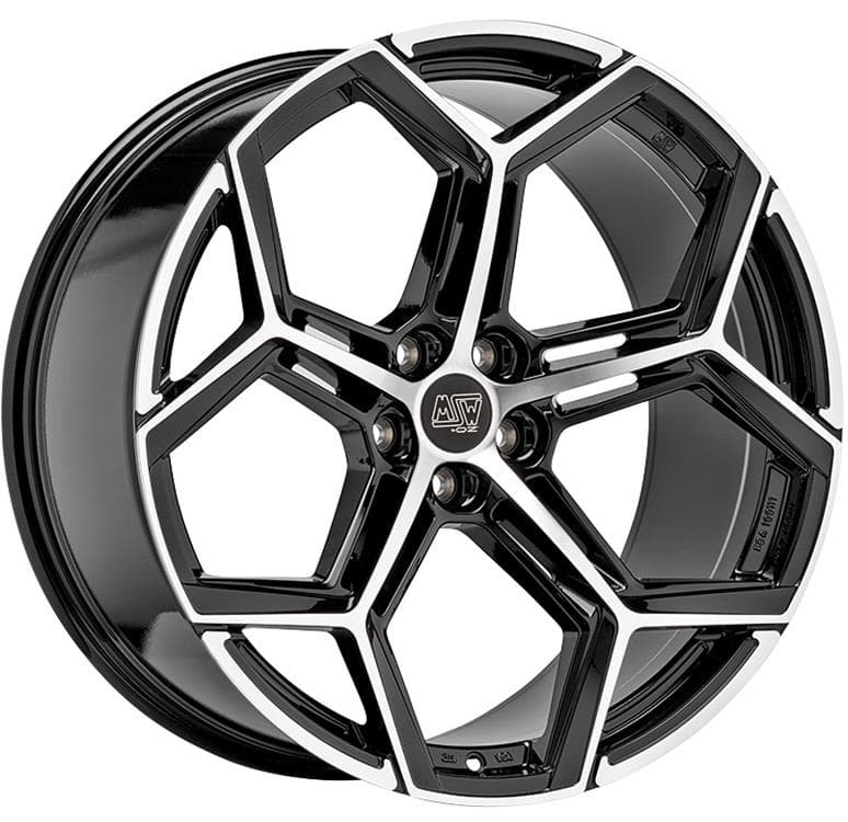 MSW 53 Gloss Black Full Polished 9x19