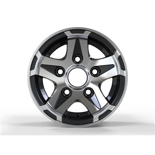 GG Trailer Black Polished 6x10