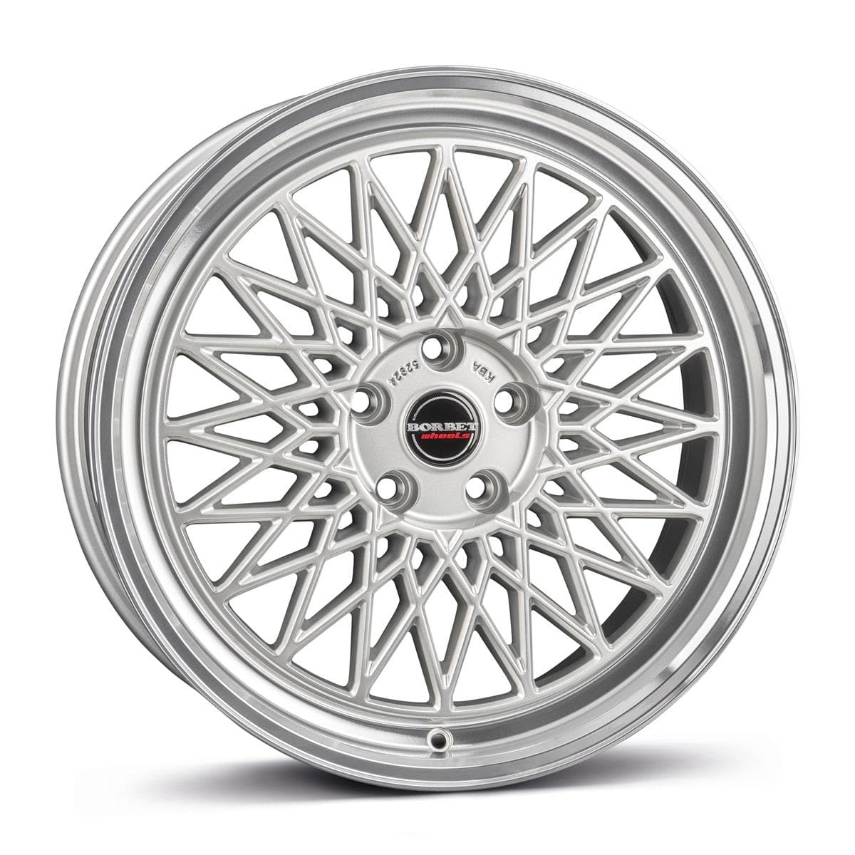 Borbet B Silver Rim Polished 7x17