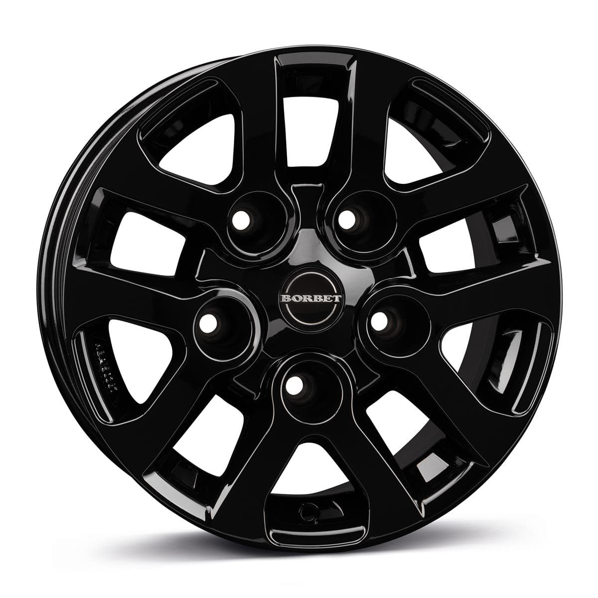Borbet LD Black Glossy 8x16