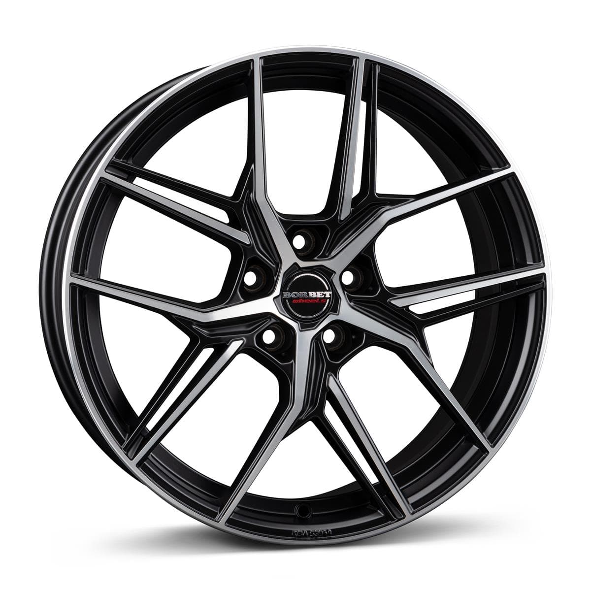 Borbet QX Black Polished Matt 8x19
