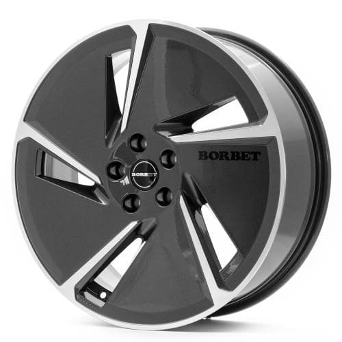 Borbet AE Mistral Anthracite Pol. Exapeel 7.5x20