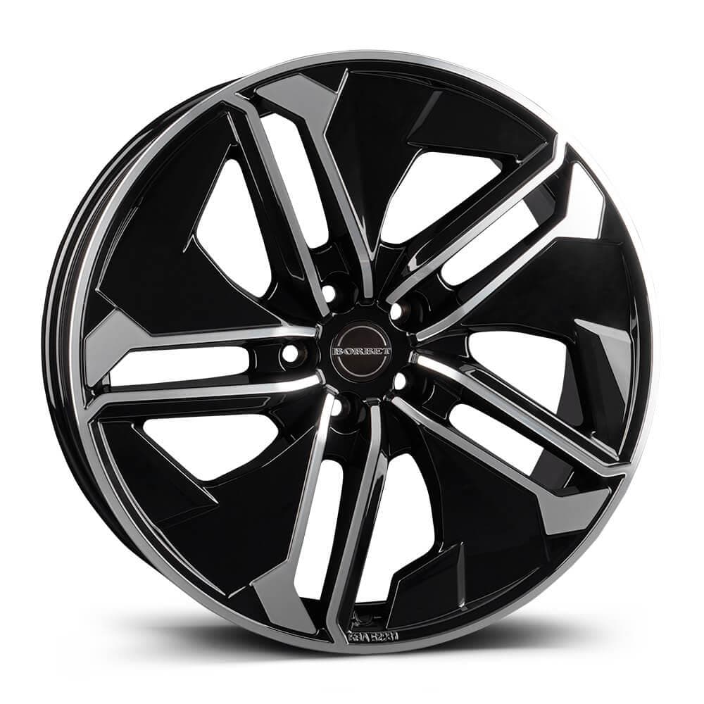 Borbet TX Black Polished Glossy 9x21