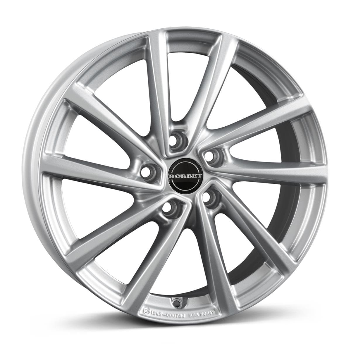 Borbet V Crystal Silver 7x19