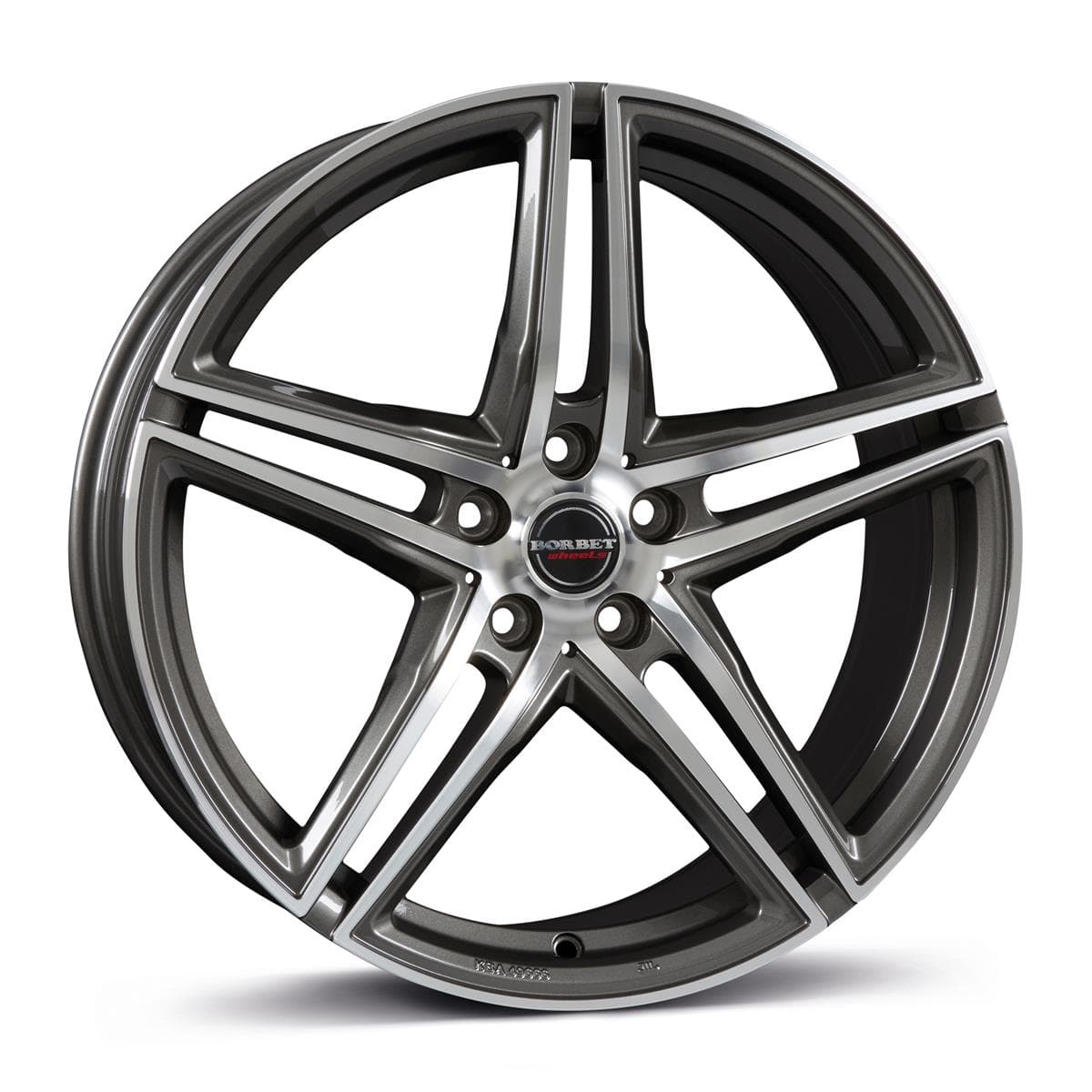 Borbet Xrt Graphite Polished 8x18