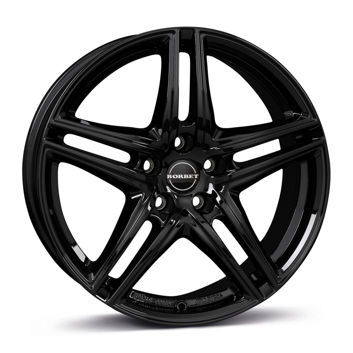 Borbet XR Black Glossy 7x16