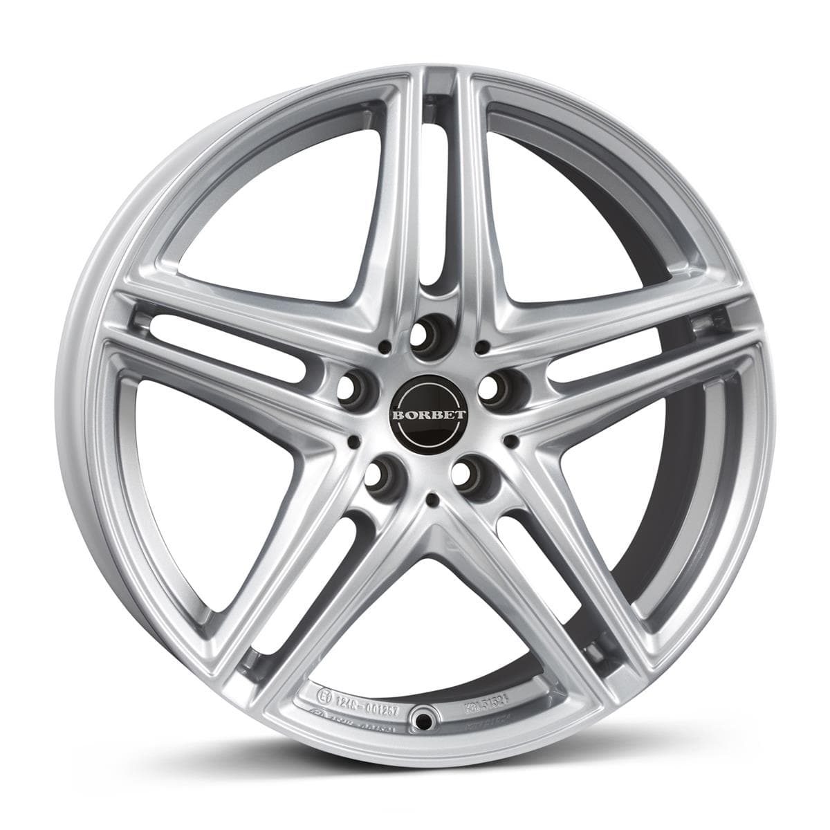 Borbet XR Brilliant Silver 7.5x16