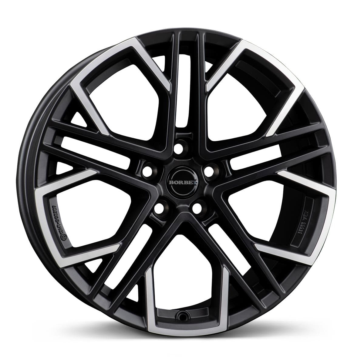 Borbet XV Black Polished Matt 9.5x19