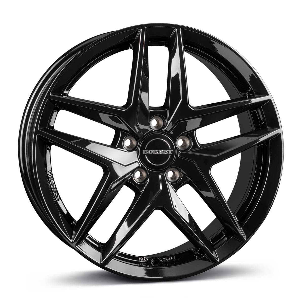 Borbet Z Black Glossy 7x17