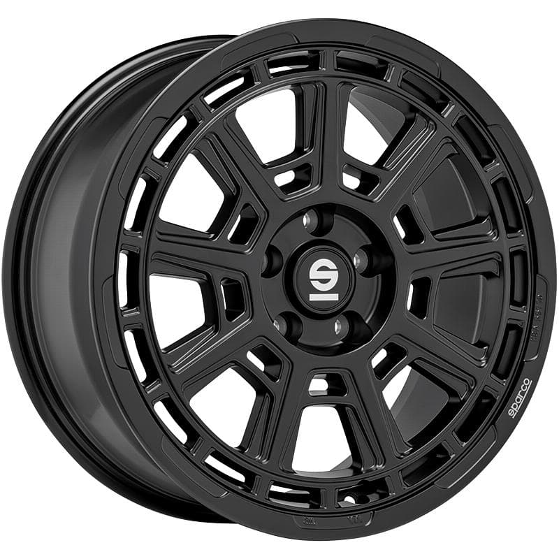 Sparco Sterrato Matt Black 8x17