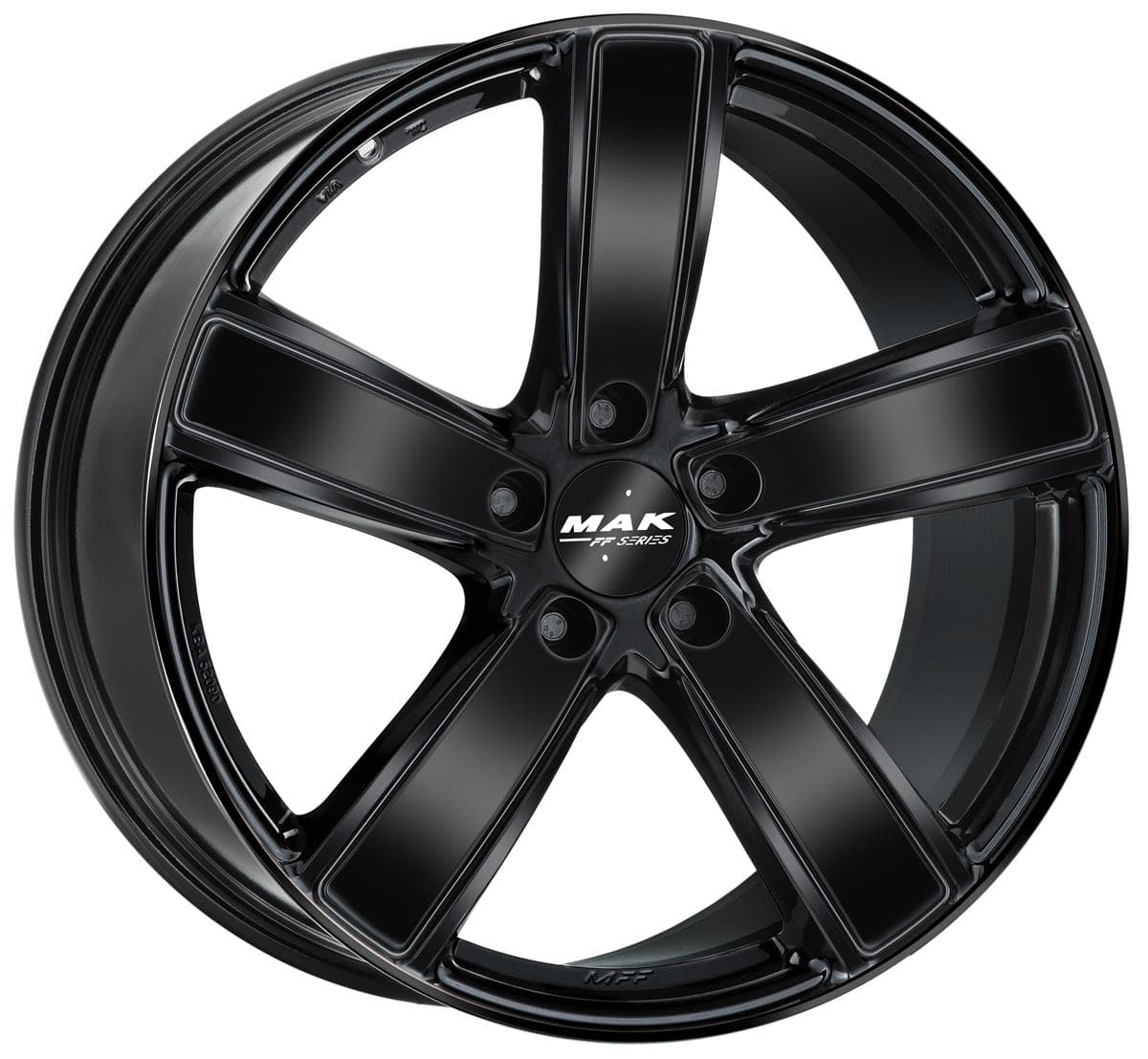 MAK Turismo-D-Ff Gloss Black 11.5x20