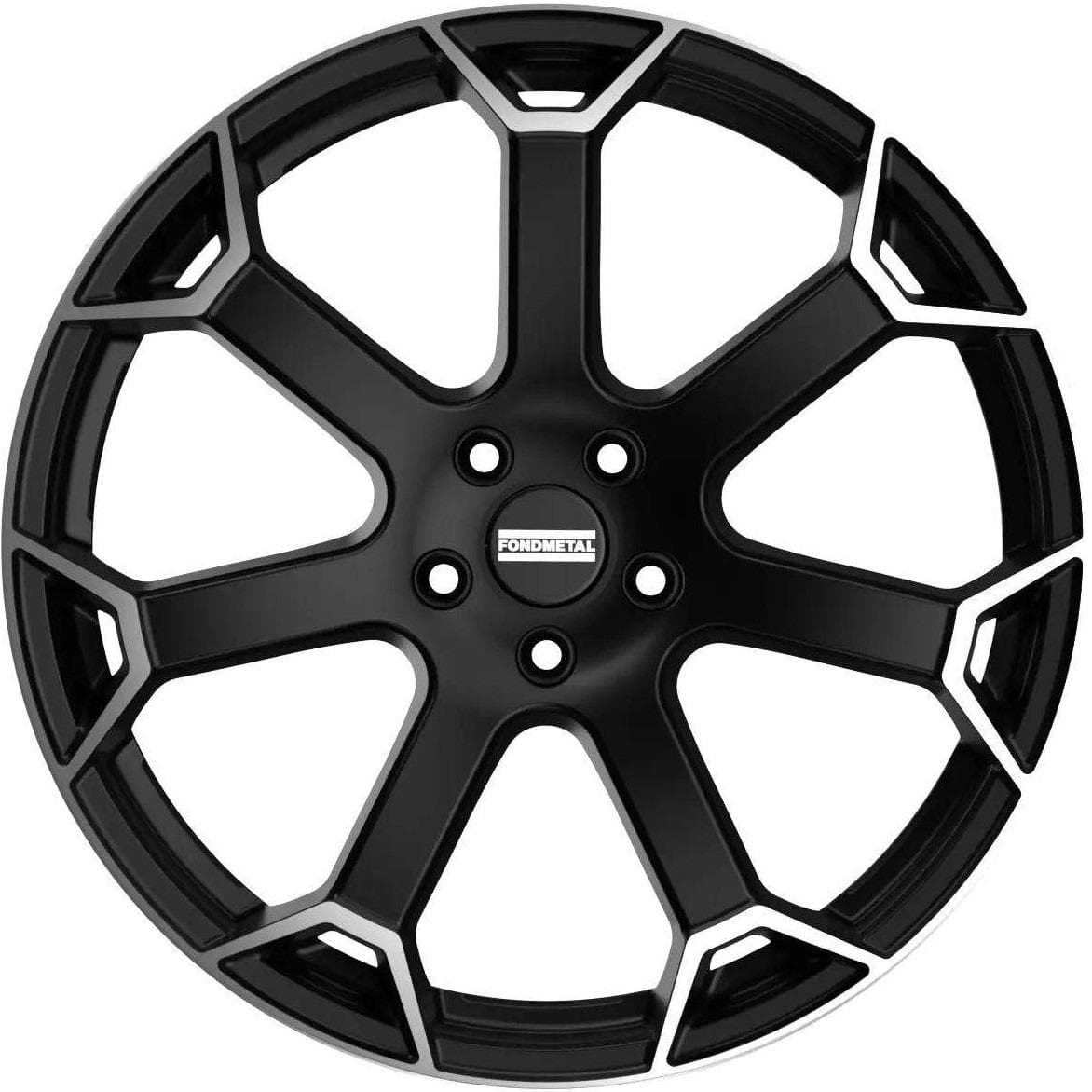 Fondmetal Zephyrus Matt Black Machined 8.5x19