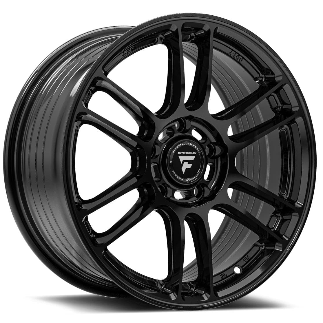 Fittipaldi FS368 Glossy Black 8x17