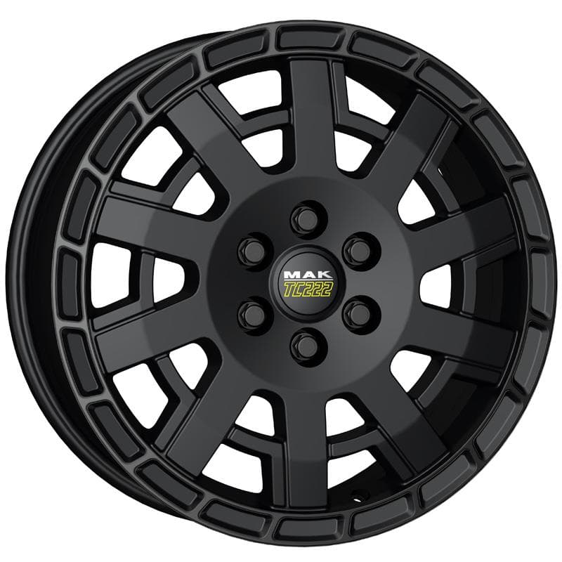 MAK Legend-2 Matt Black 8x18