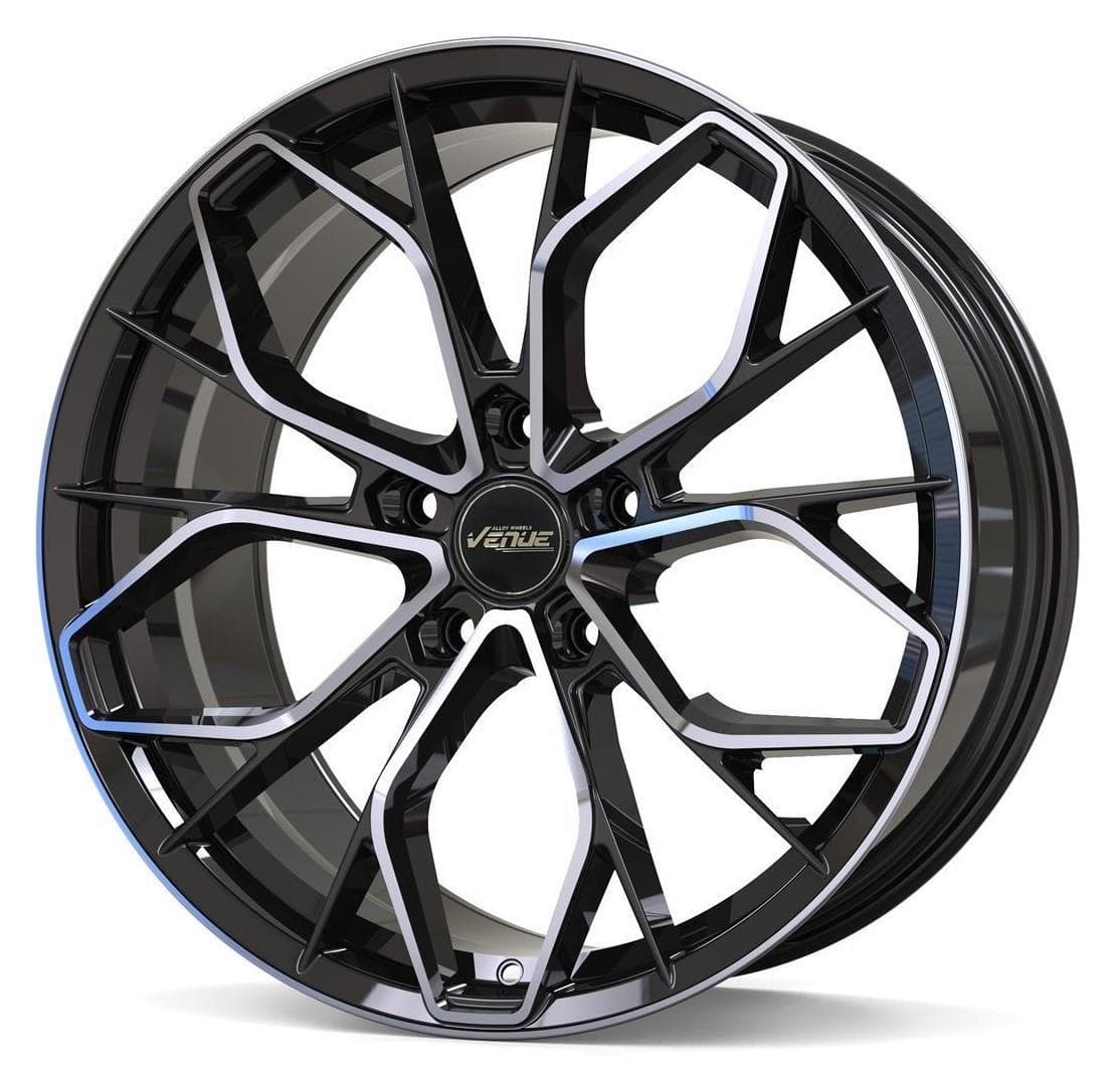 Venue Rocker Black Polished 8.5x19