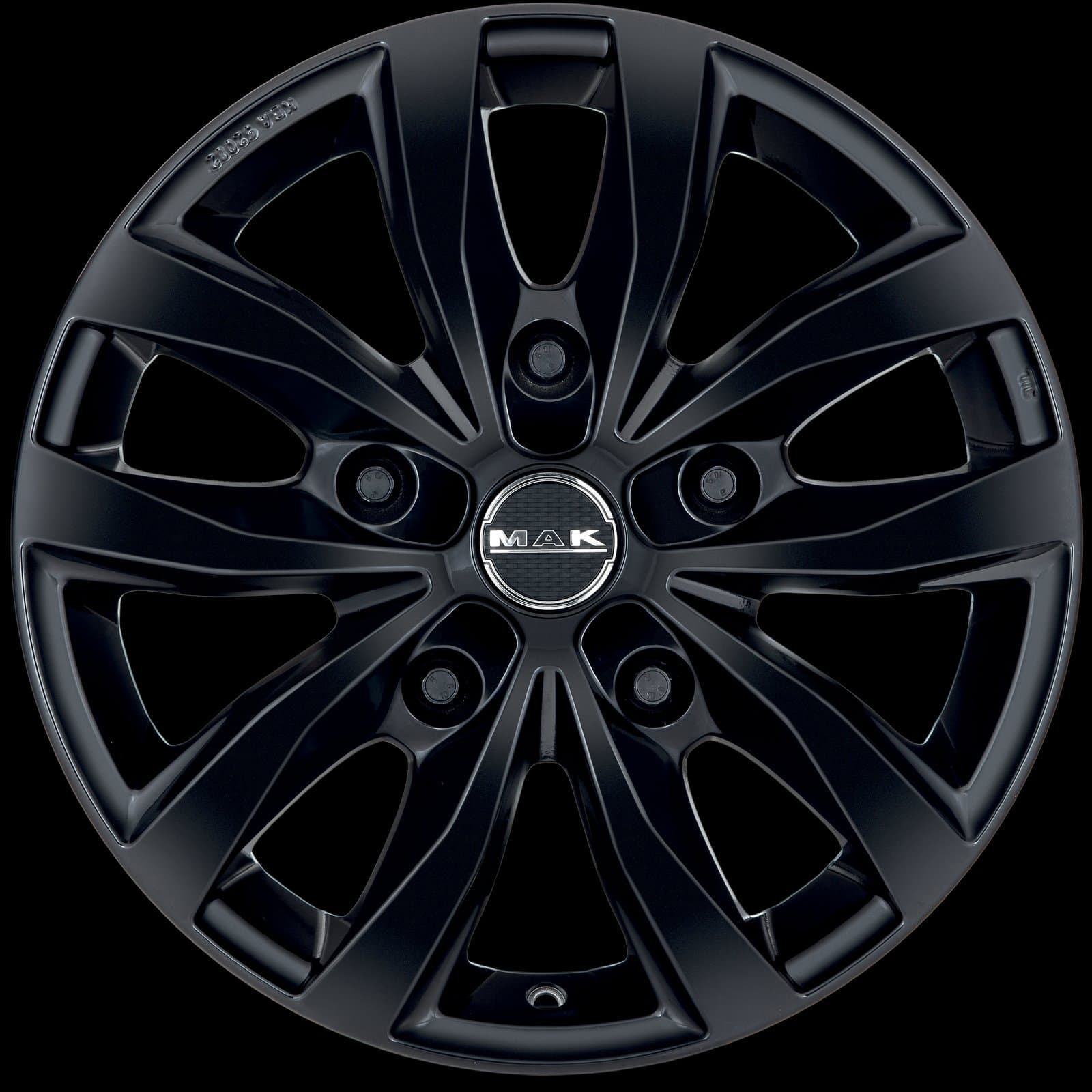 MAK Load5 Gloss Black 7x17