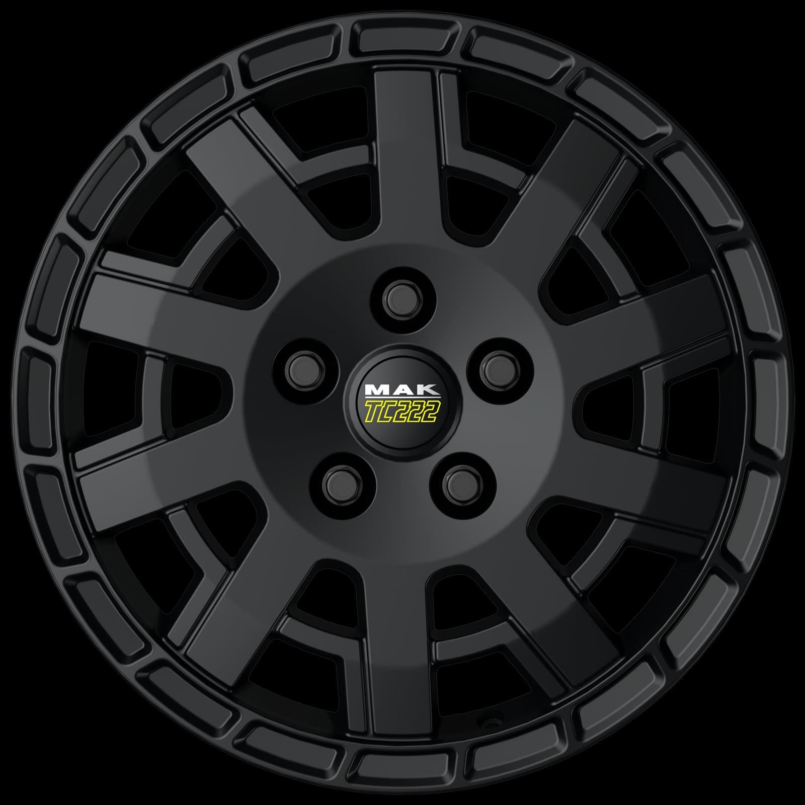 MAK Legend Matt Black 7.5x18