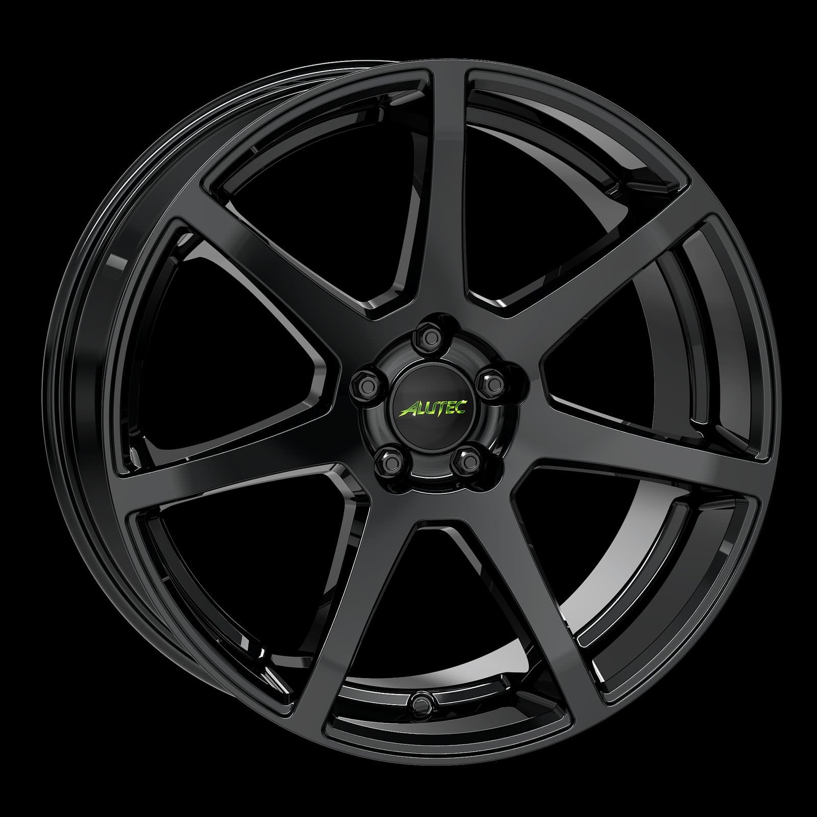 Alutec Pearl Diamond-Black 8.5x18