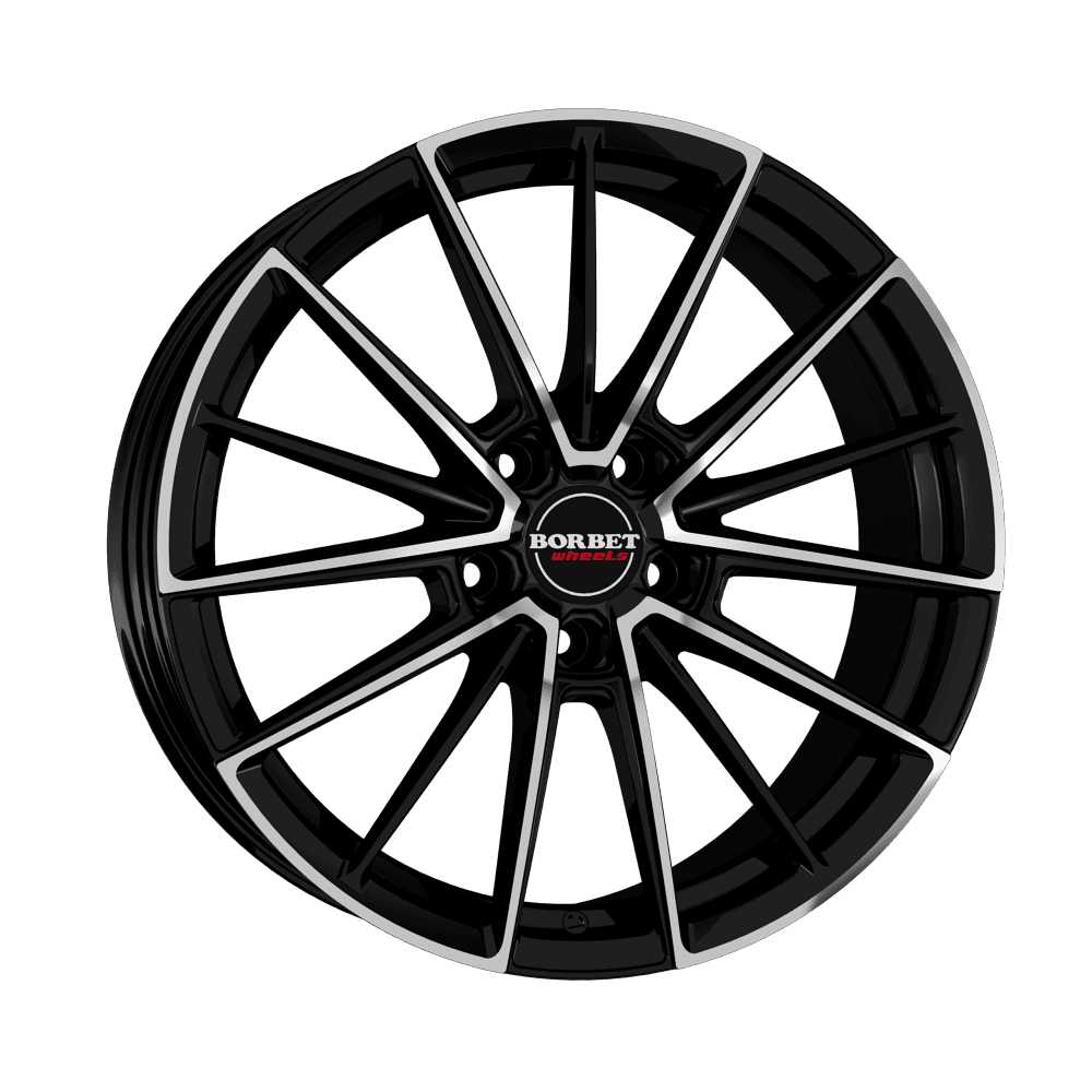 Borbet FB2 Black Polished Matt 8.5x19