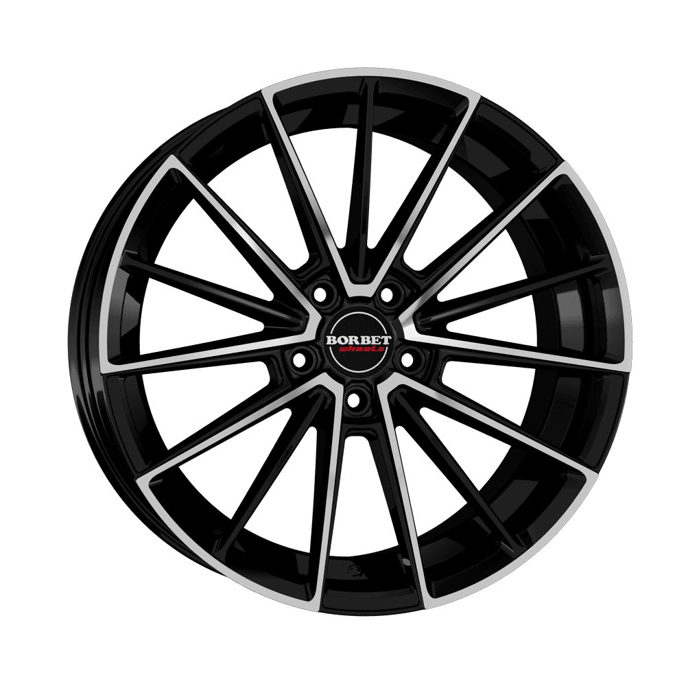 Borbet FB2DC Black Polished Matt 9x20