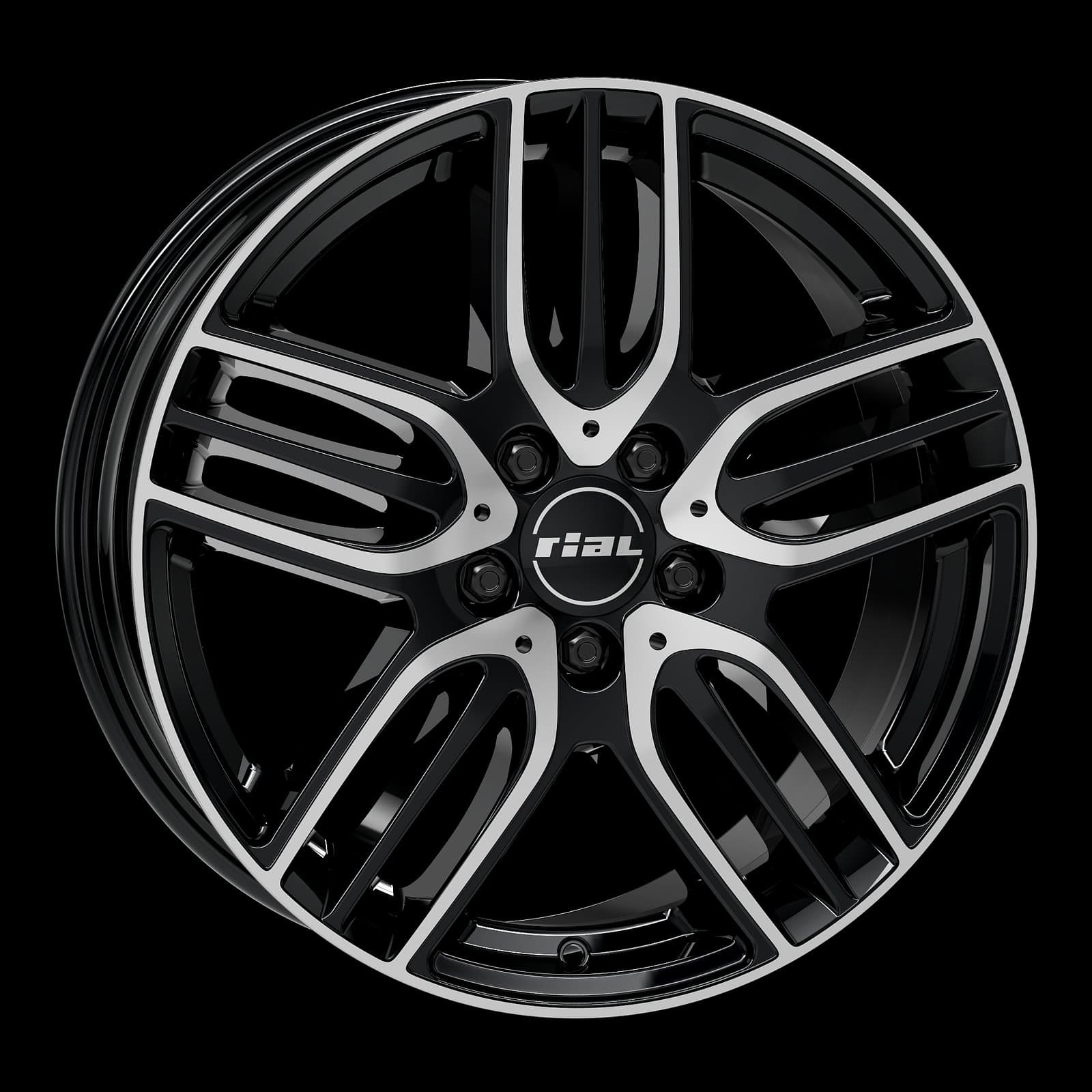 Rial M14-E Diamond-Black Frontpolished 9x18