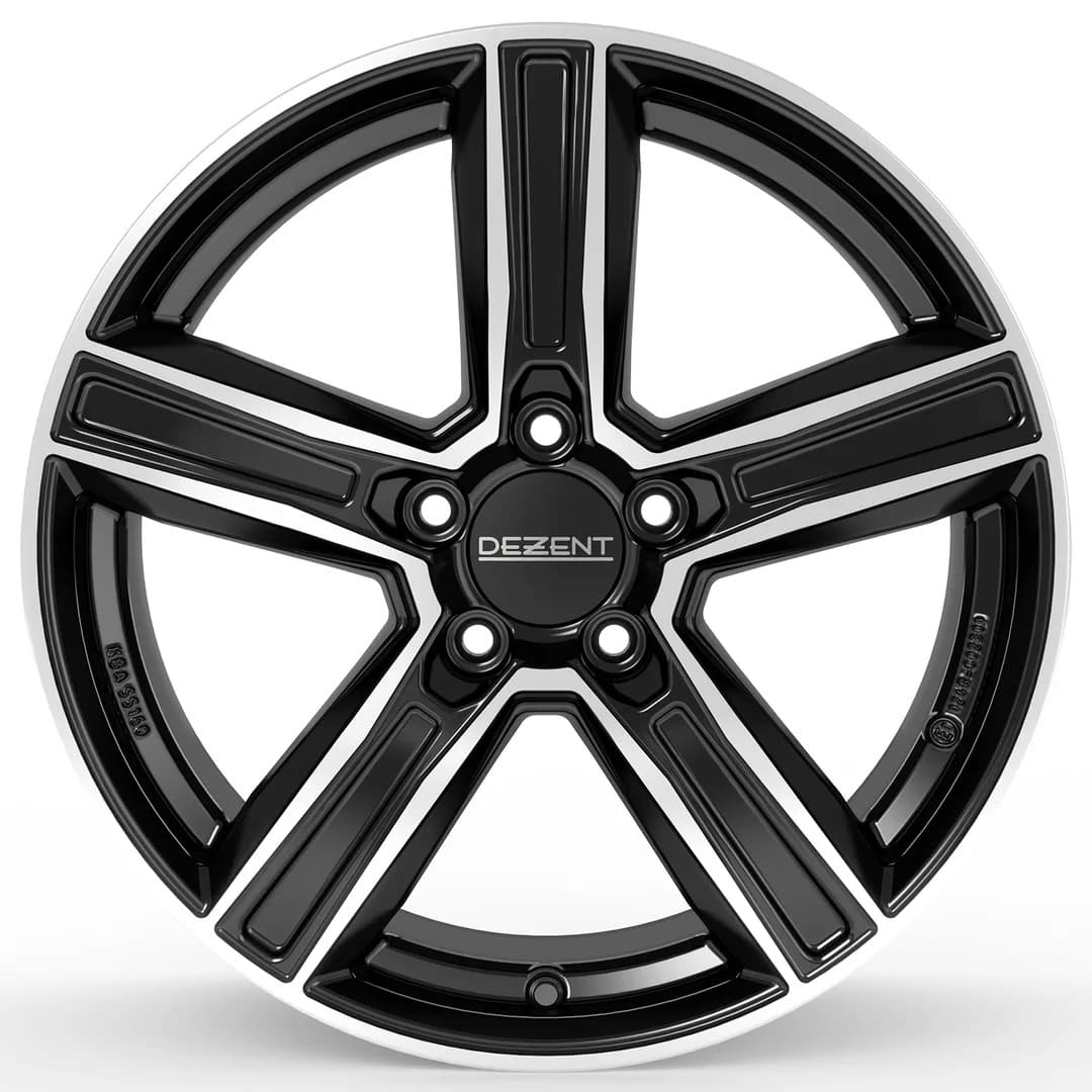 Dezent KG Dark Black/polished 9x18