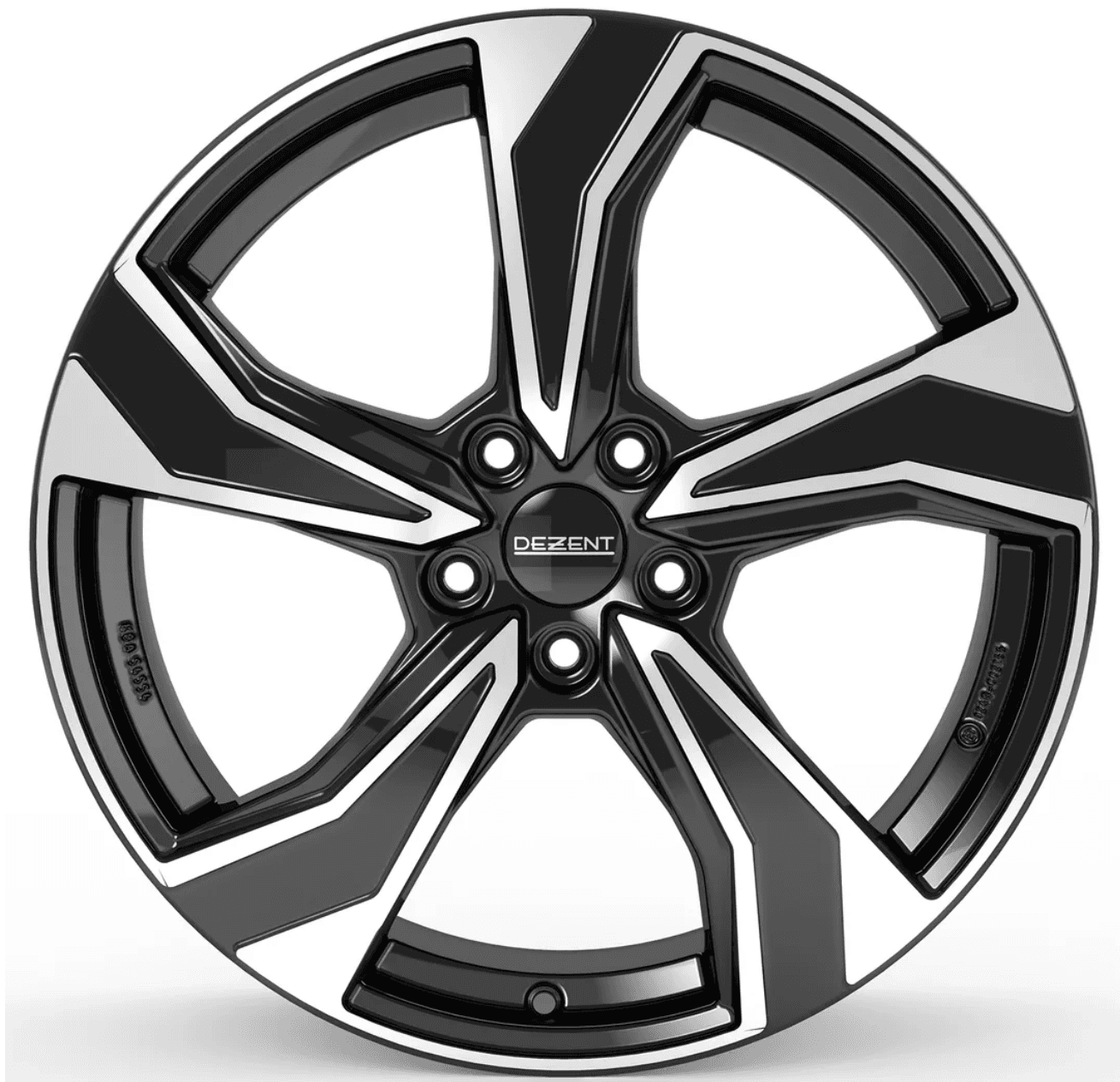Dezent KB Dark Black/polished 7x16