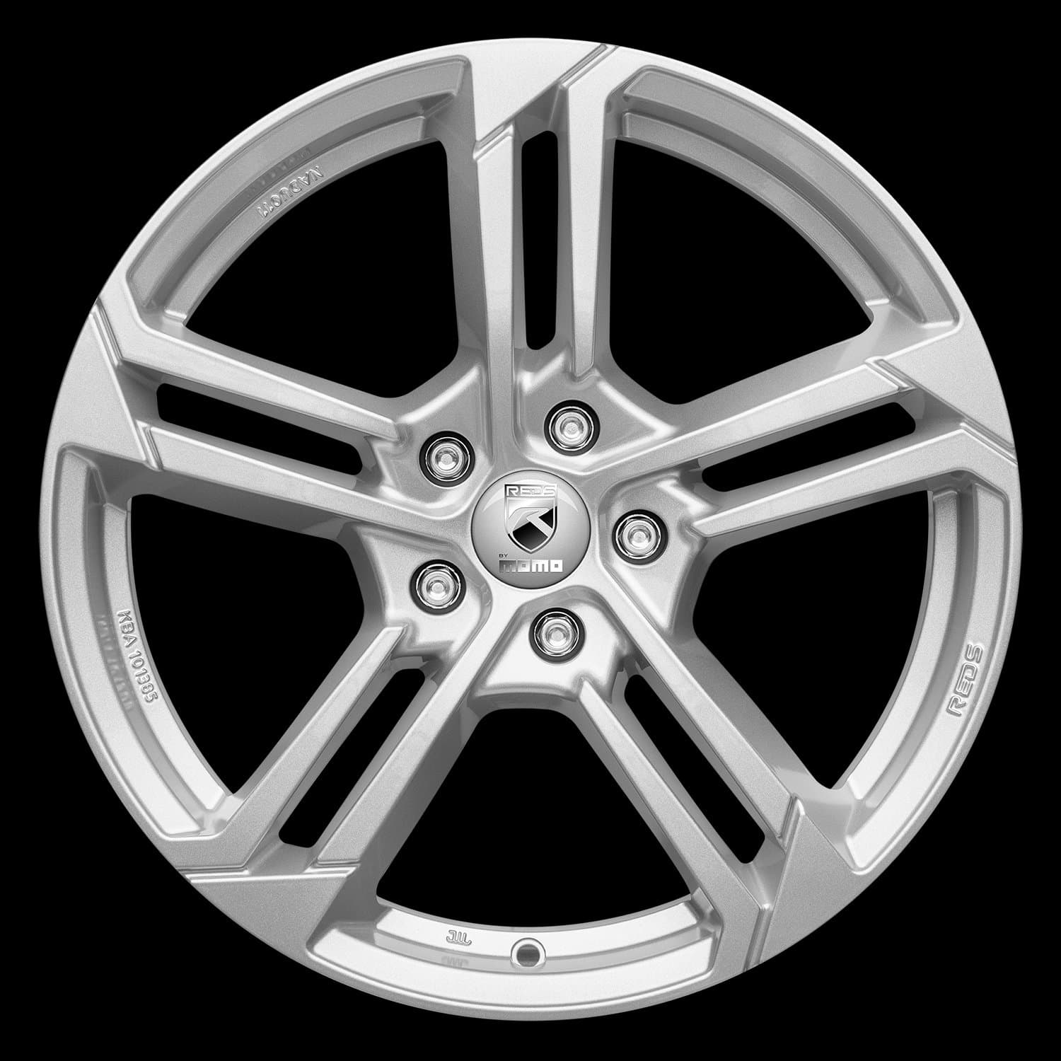 Reds Twist Glossy Silver 7x17