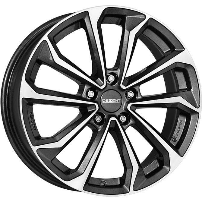 Dezent KS Dark Gunmetal/polished 7x17