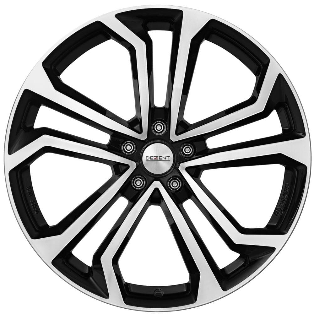 Dezent TA Dark Black/polished 7x17