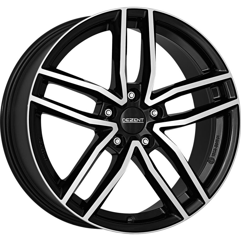 Dezent TR Dark Black/polished 7x17