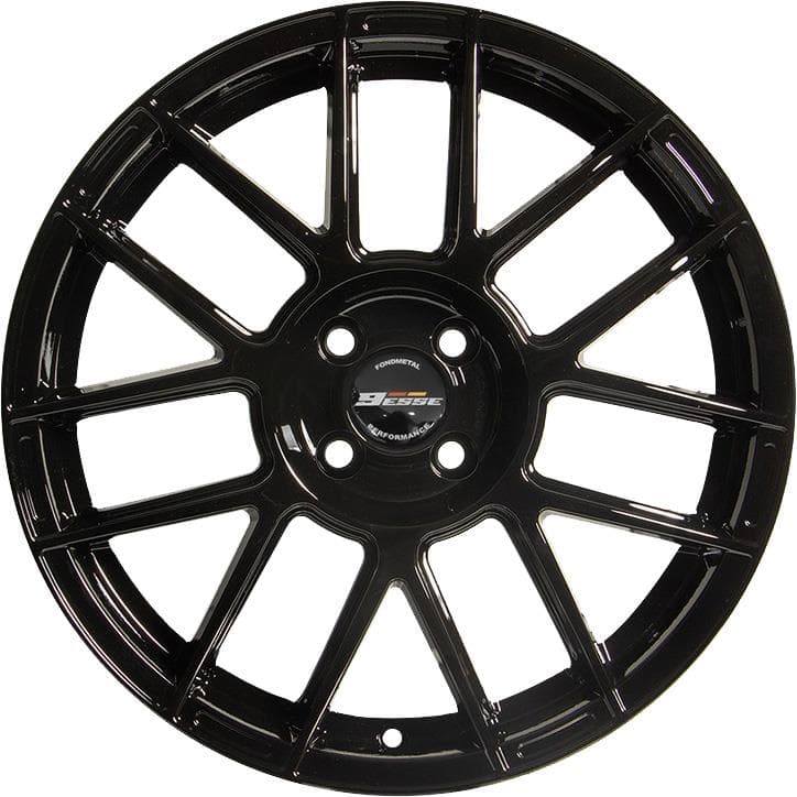 Fondmetal 9ESSE Glossy Black 7x17